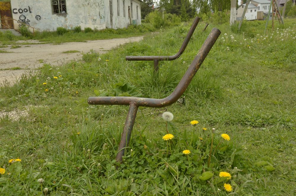 Состояние стадиона "Штамп": фоторепортаж Состояние стадиона "Штамп": фоторепортаж