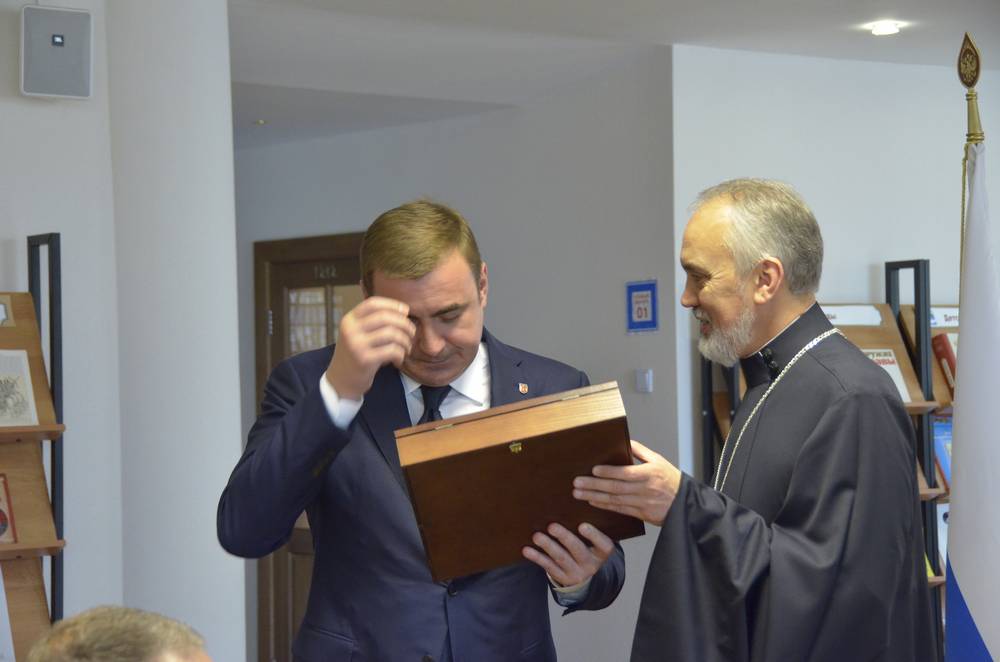 Встреча губернатора с казаками: фоторепортаж