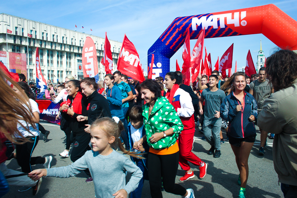 Тренировка МАТЧ ТВ. Фоторепортаж