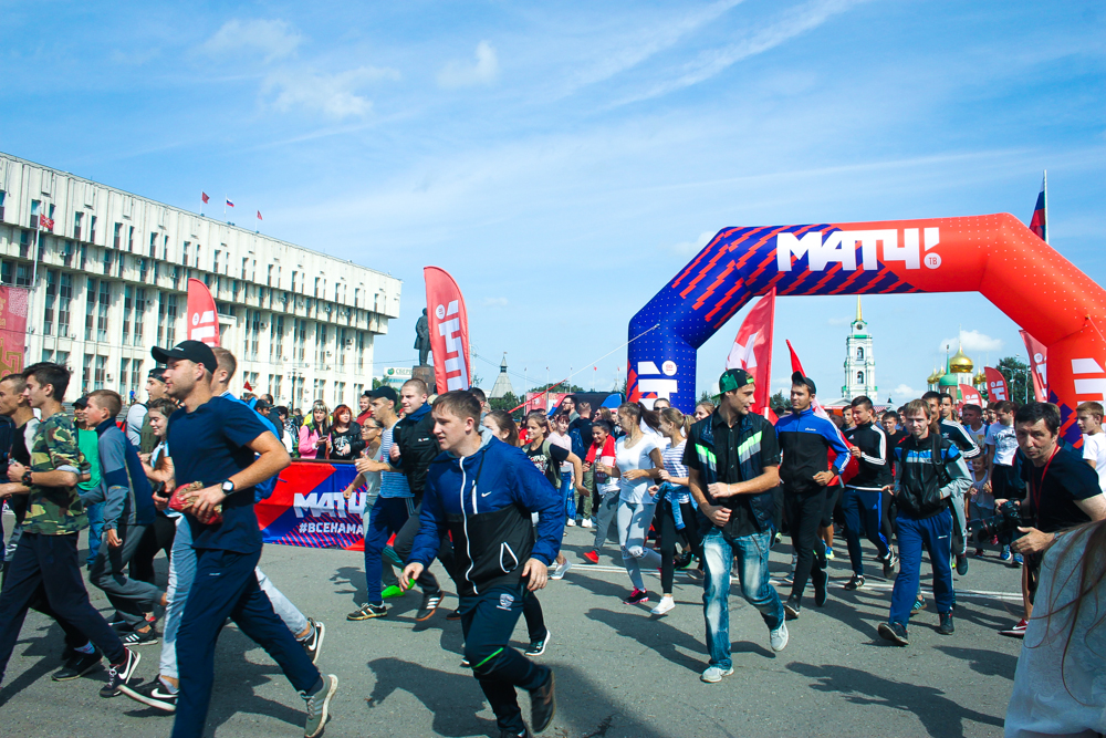 Тренировка МАТЧ ТВ. Фоторепортаж