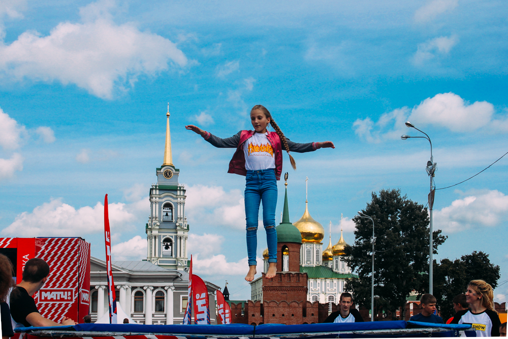 Тренировка МАТЧ ТВ. Фоторепортаж