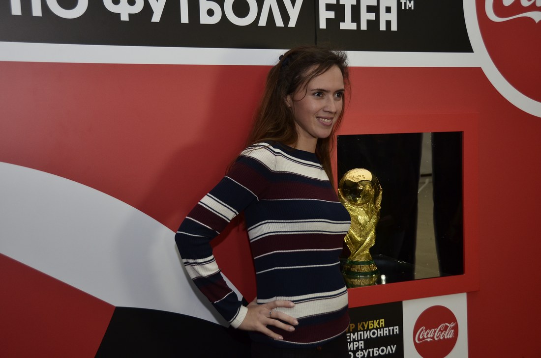 Кубок FIFA прибыл в Тулу! ФОТО Кубок FIFA прибыл в Тулу! ФОТО
