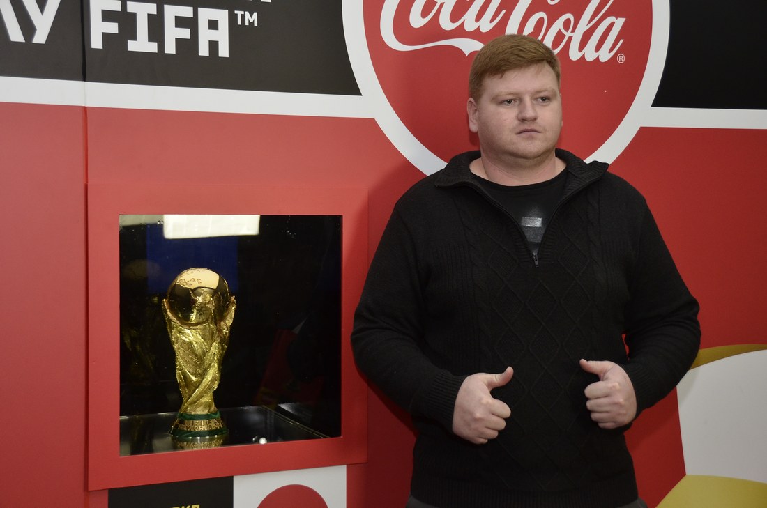 Кубок FIFA прибыл в Тулу! ФОТО Кубок FIFA прибыл в Тулу! ФОТО