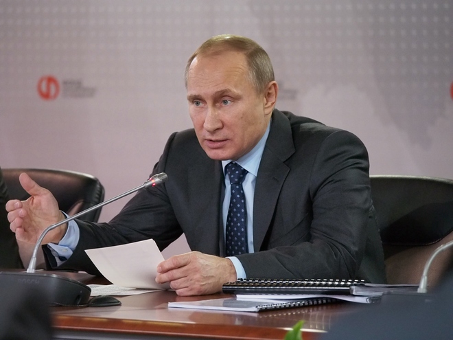 Владимир Путин на "Щегловском валу"