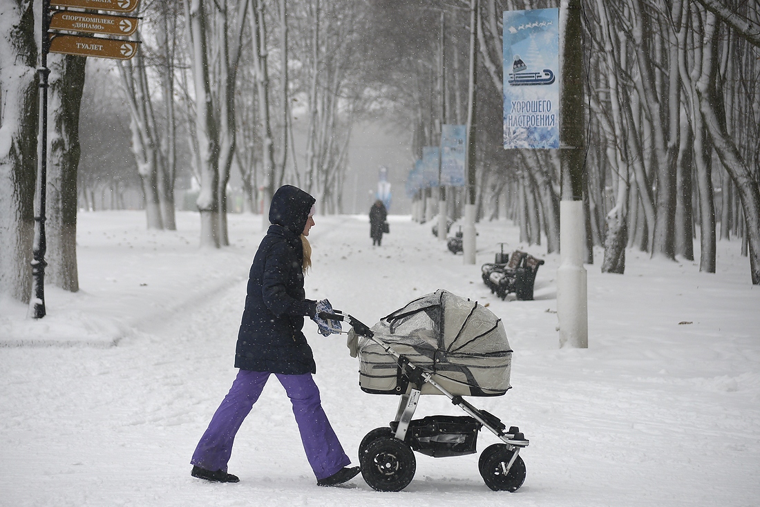 В Туле снежно: ФОТО