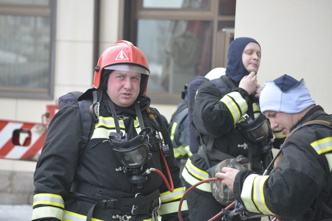 Пожарные учения в Музее оружия: ФОТО Пожарные учения в Музее оружия: ФОТО