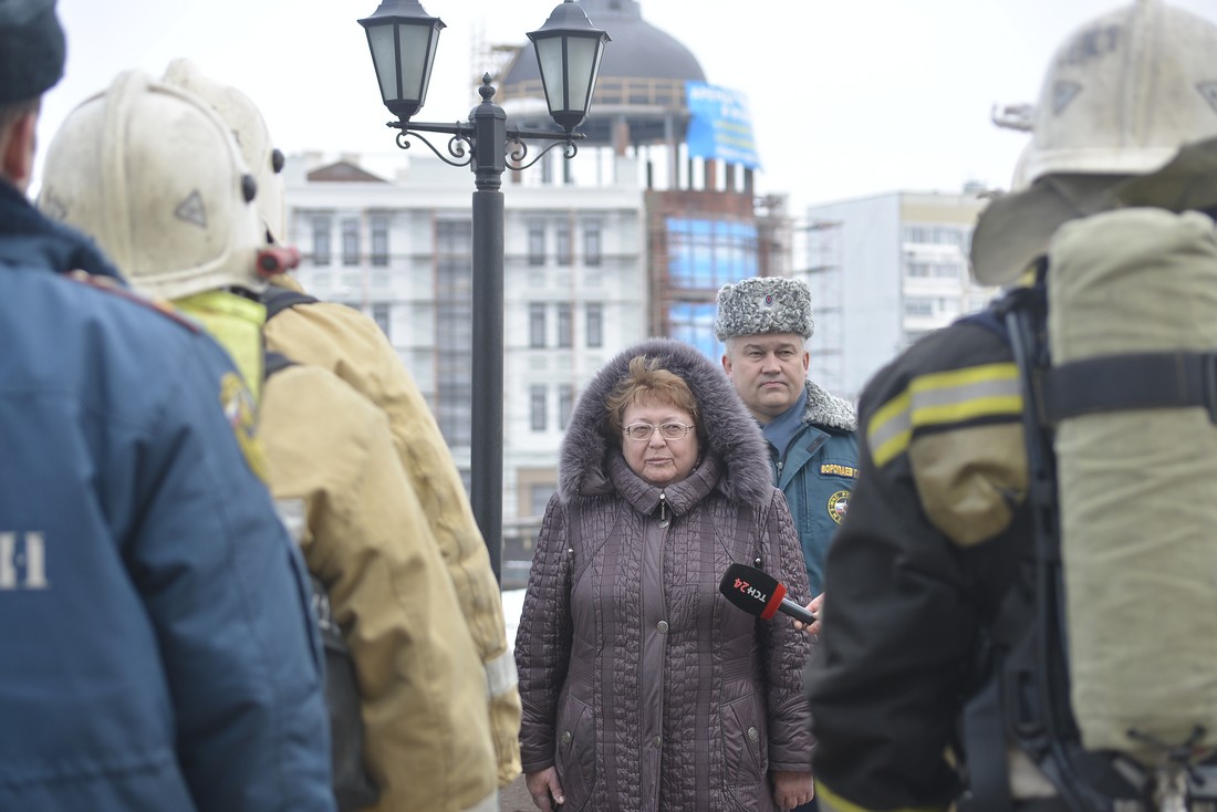 Пожарные учения в Музее оружия: ФОТО Пожарные учения в Музее оружия: ФОТО