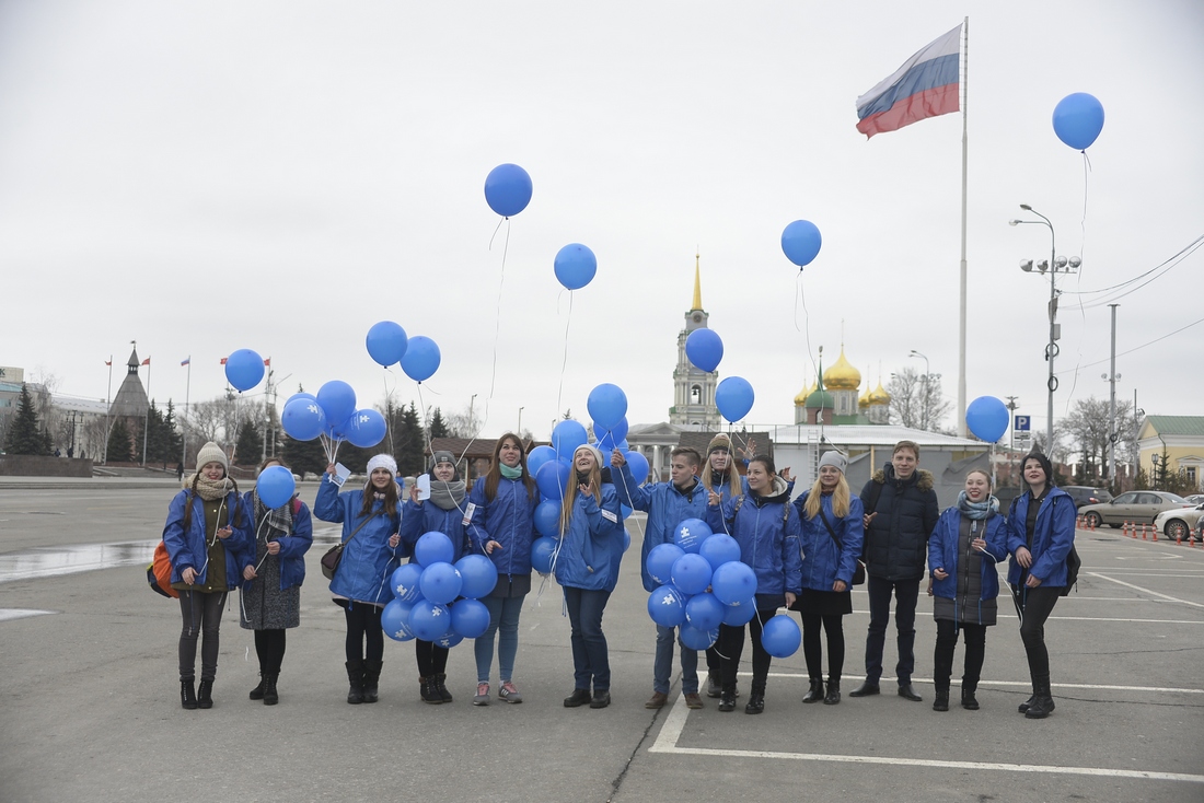 Акция "Синий шар": ФОТО Акция "Синий шар": ФОТО