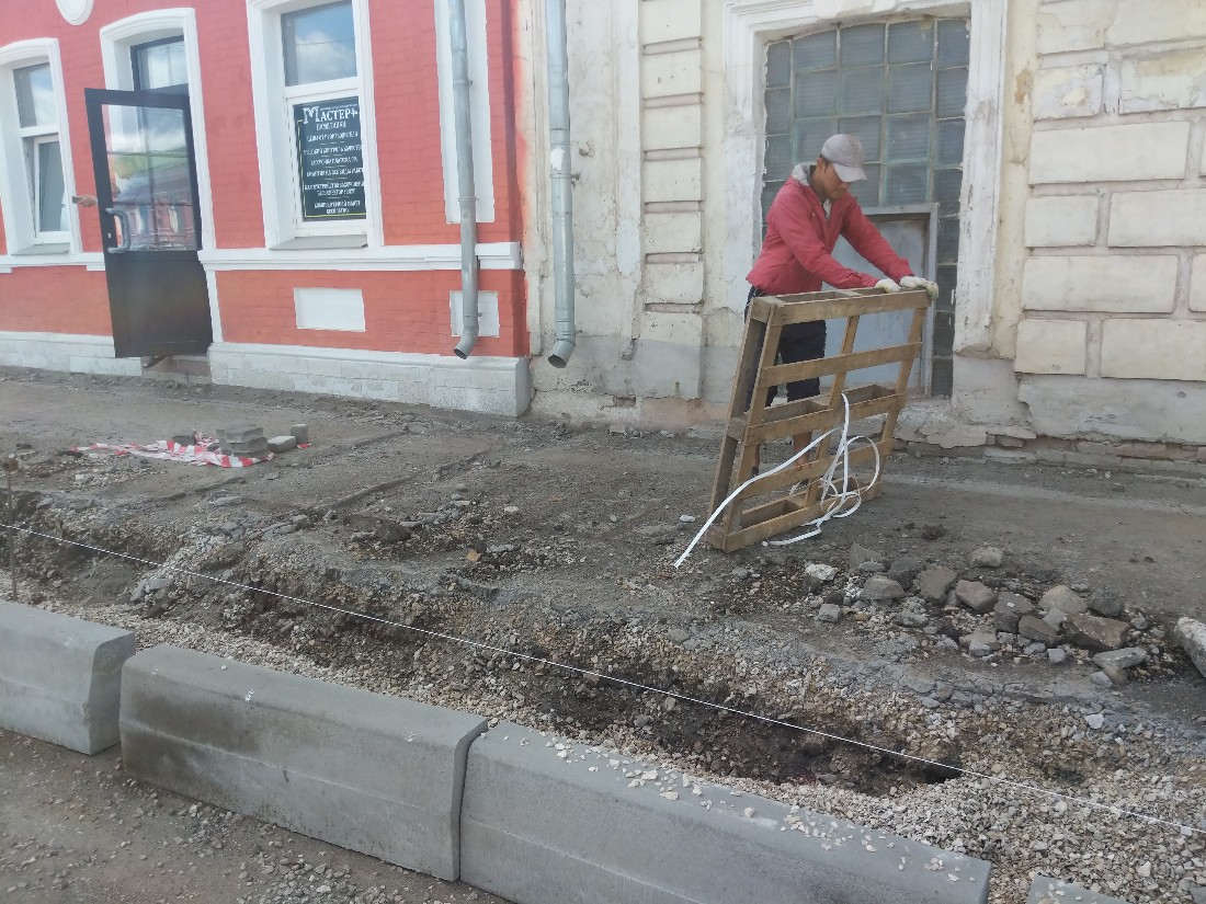 Благоустройство ул. Союзной: ФОТО Благоустройство ул. Союзной: ФОТО
