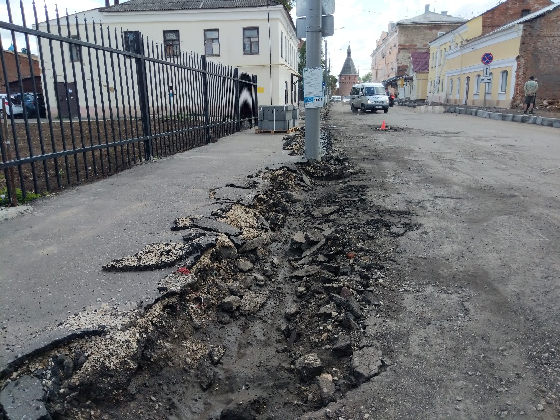 Благоустройство ул. Союзной: ФОТО Благоустройство ул. Союзной: ФОТО