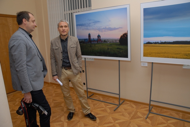 Открытие фотовыставки Романа Солопова в Тульском УМВД