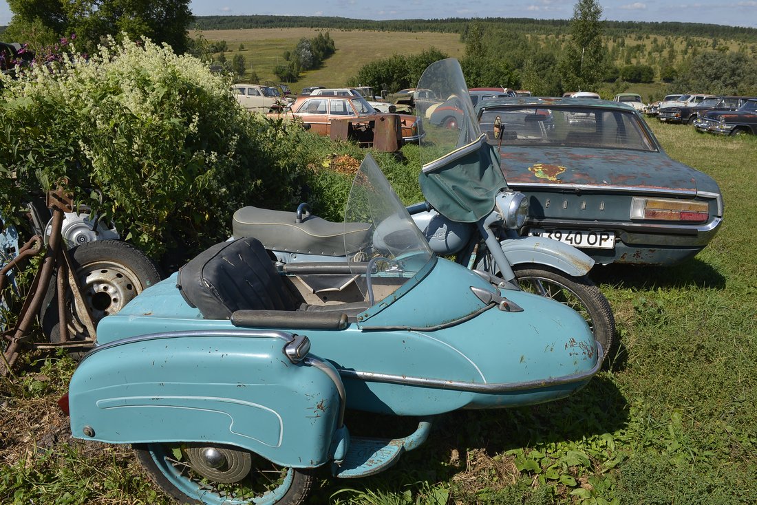 Музей раритетных автомобилей под открытым небом в Тульской области