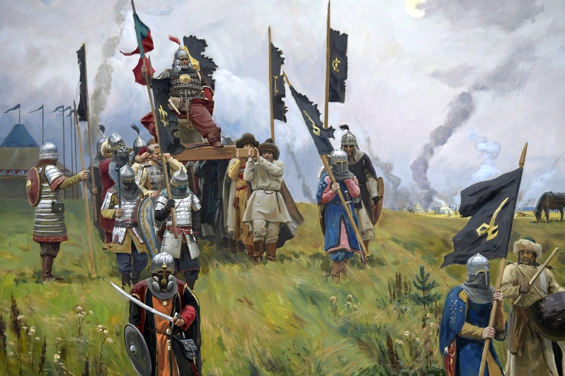 Куликовская битва в изобразительном искусстве. Выставка в кремле: ФОТО