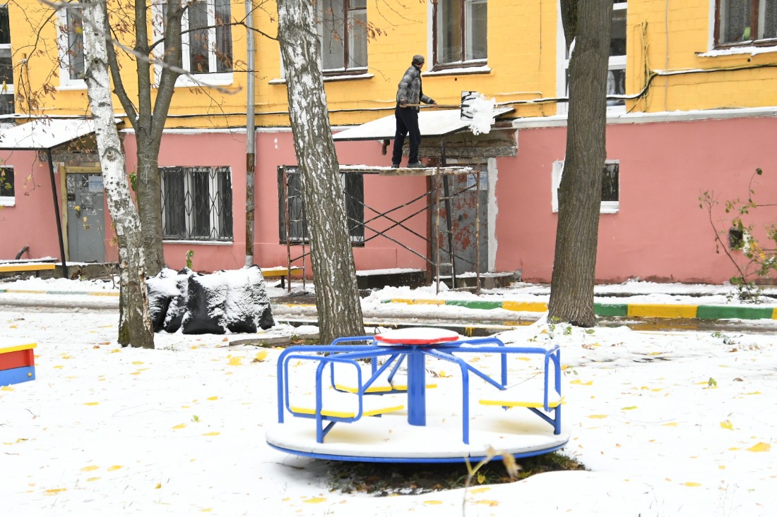 Снег в городе: ФОТО Снег в городе: ФОТО