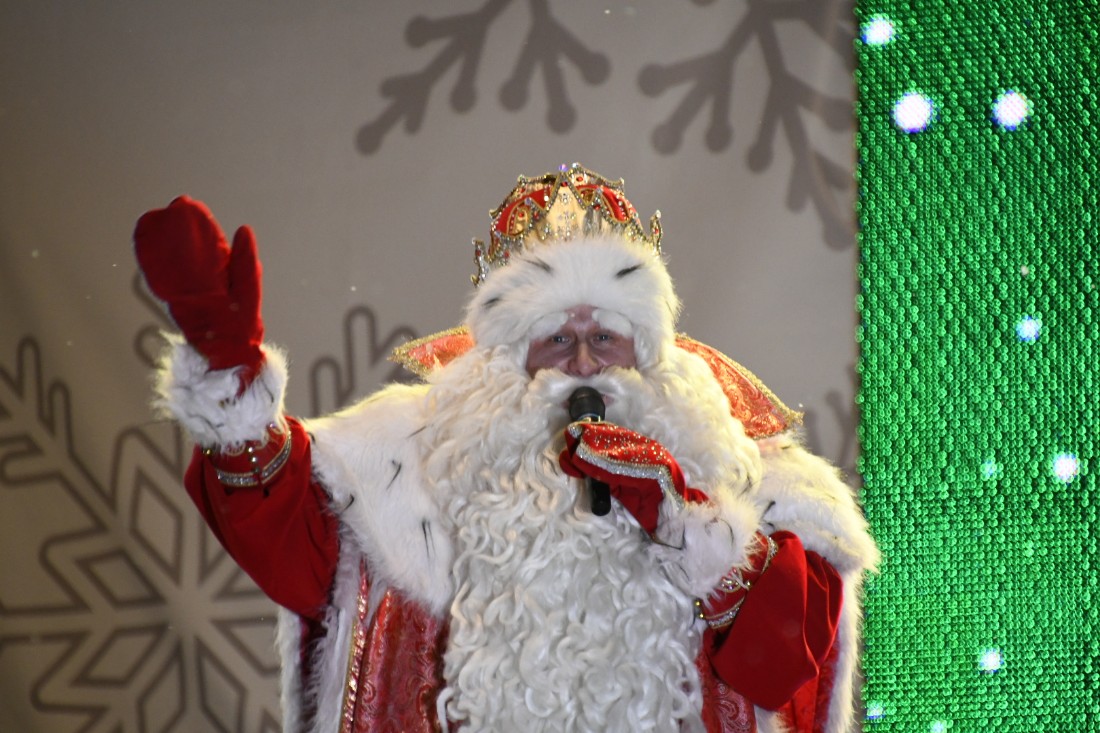 Дед Мороз из Великого Устюга поздравил туляков: ФОТО