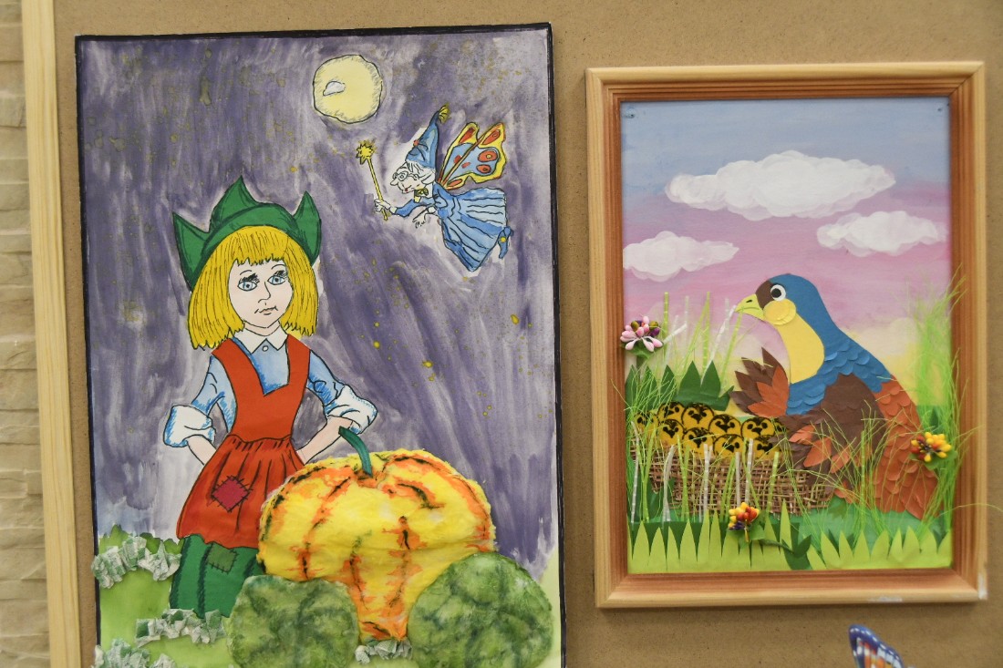 "В одно касание", выставка творчества слабовидящих детей: ФОТО
