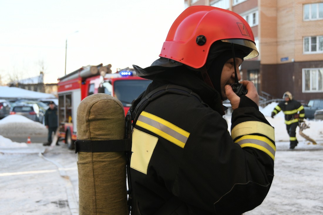 Учения пожарных и спасателей в цирке: ФОТО