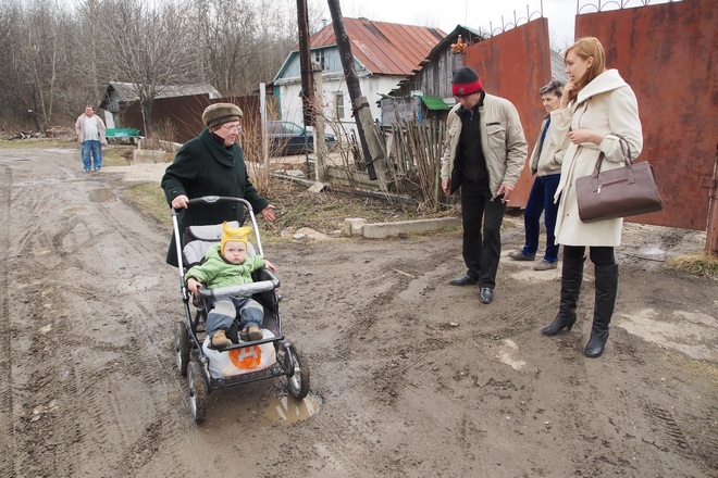 Дороги, которые не выбирают; фоторепортаж из посёлка Хомяково