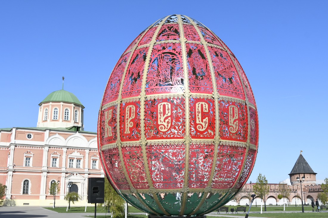 Объект "Святая Пасха" в кремле: ФОТО Объект "Святая Пасха" в кремле: ФОТО