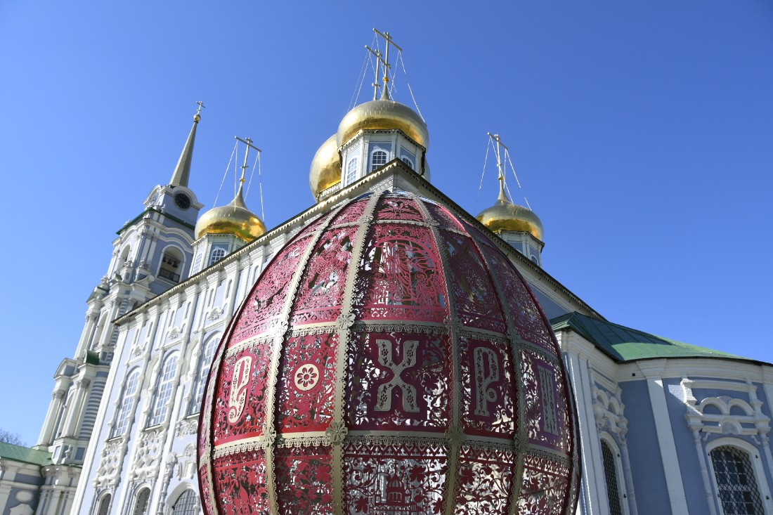 Объект "Святая Пасха" в кремле: ФОТО Объект "Святая Пасха" в кремле: ФОТО
