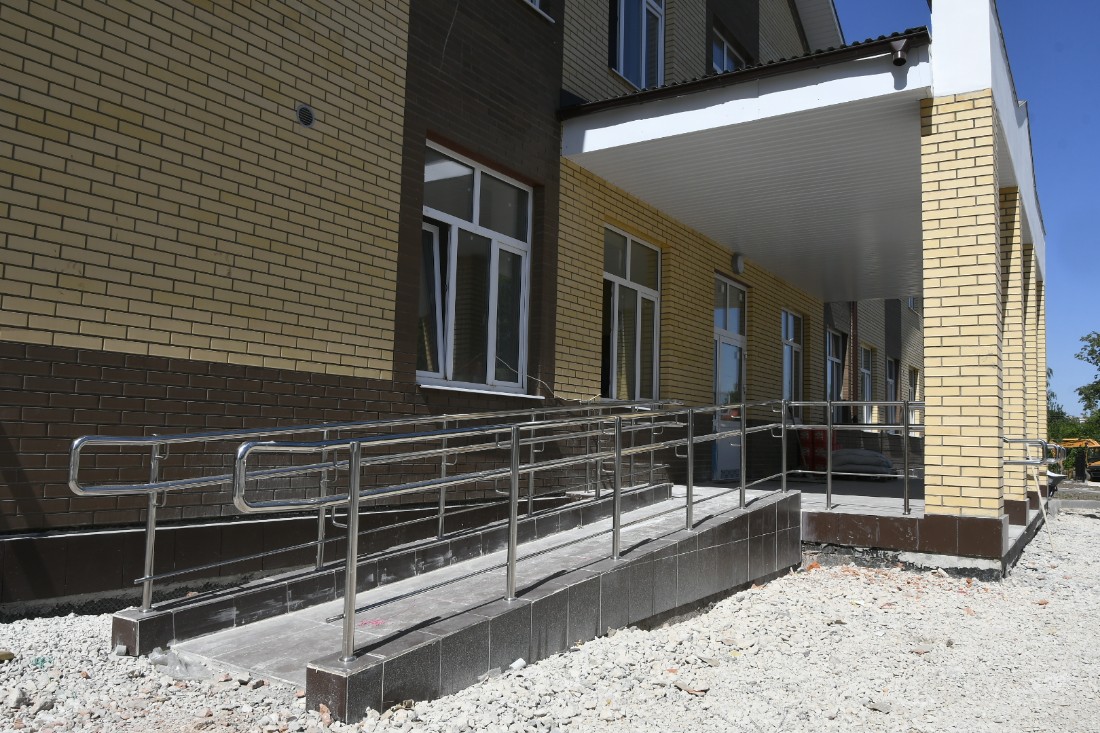 Строительство нового корпуса центра образования №4: ФОТО