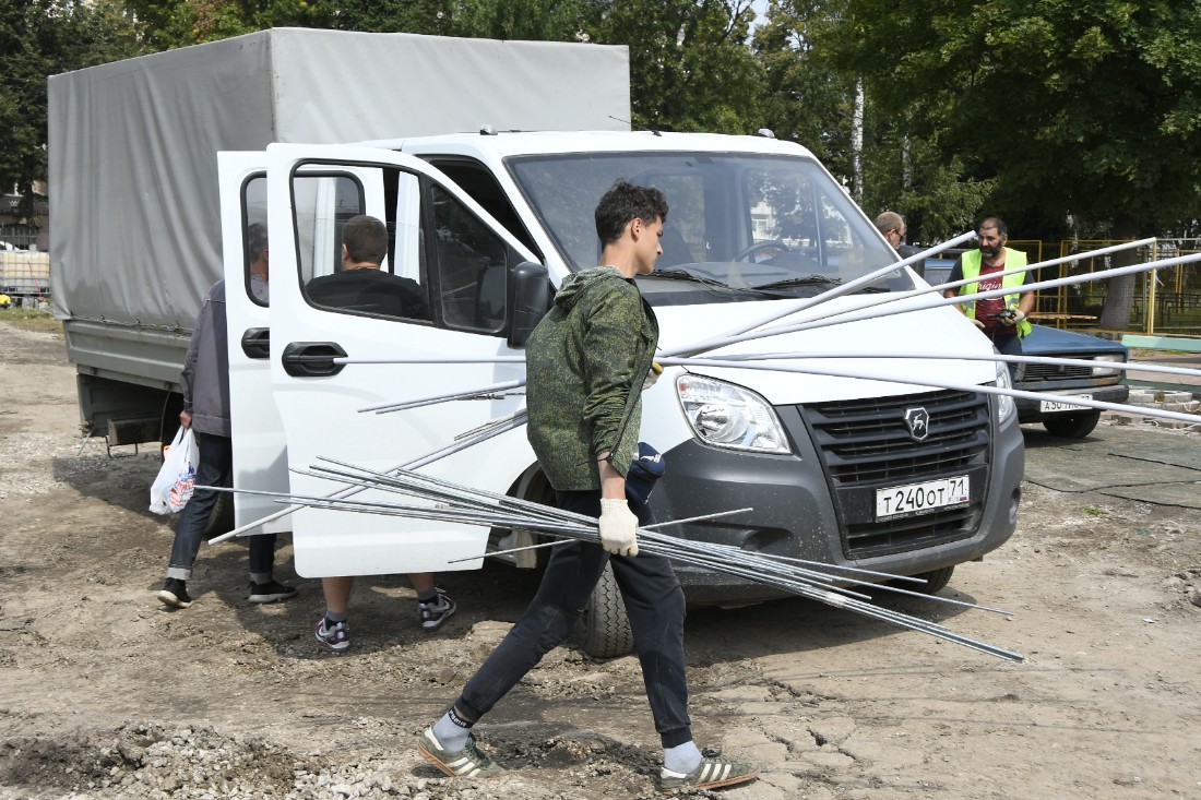 Ход реконструкции Кировского сквера: ФОТО Ход реконструкции Кировского сквера: ФОТО