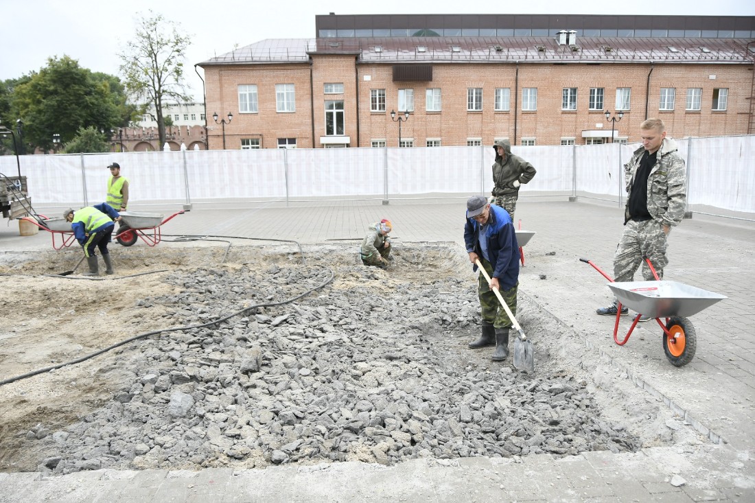 Раскопки в Тульском кремле: ФОТО
