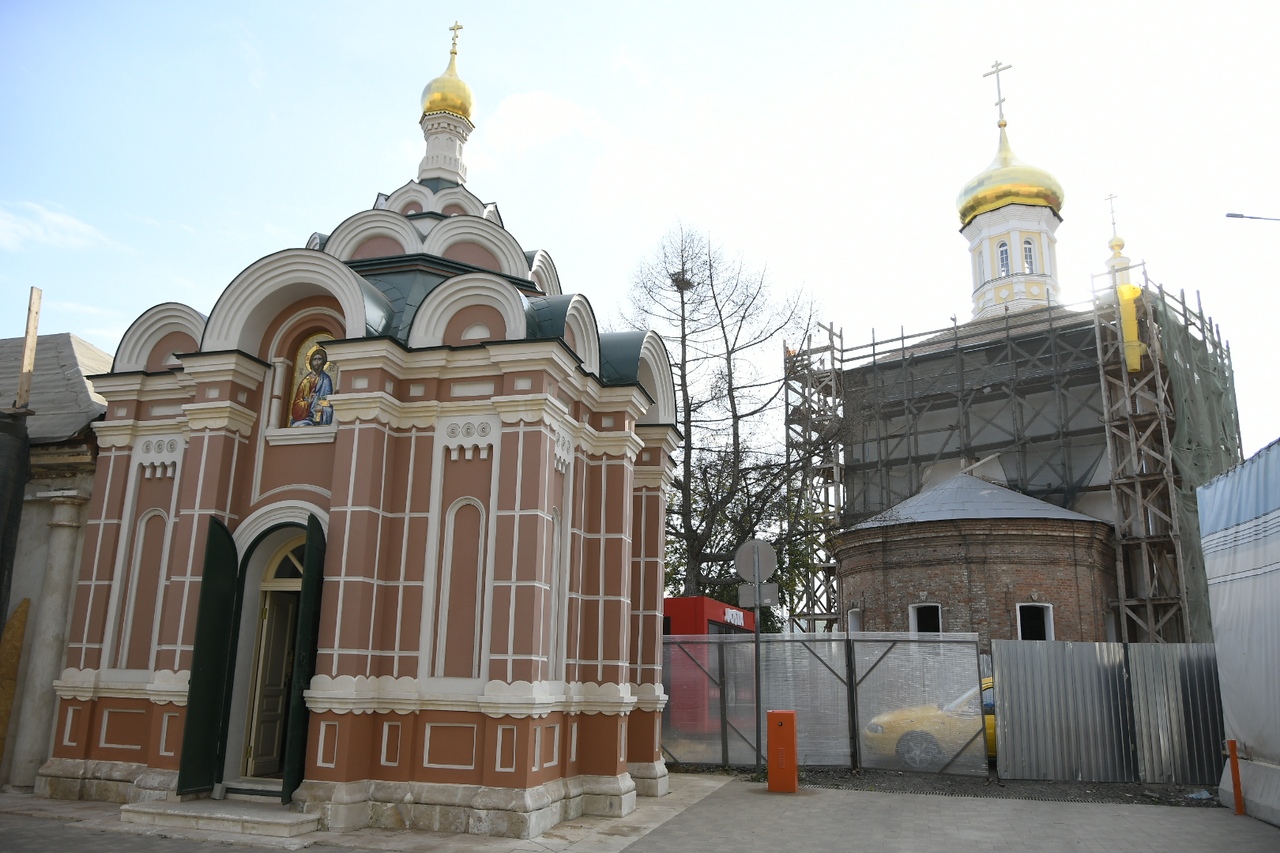 В Туле на Черниковском переулке продолжают реставрировать Покровскую церковь  | 03.09.2019 | Культура | Центр71 - все новости Тулы