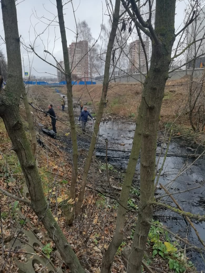 В Туле расчистили русло реки Рогожня | 28.10.2019 | Общество | Центр71 -  все новости Тулы