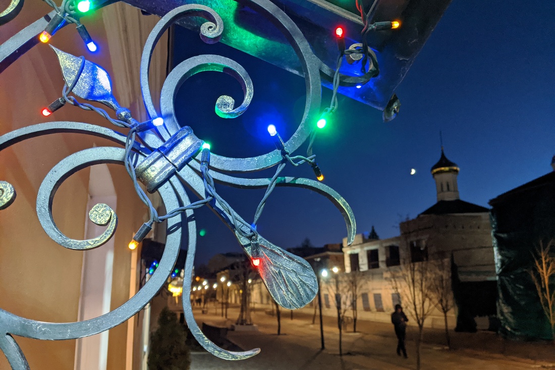 Тулу украшают к Новому году: ФОТО