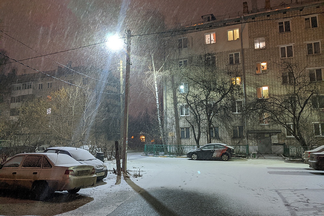 Утренний снег Утренний снег