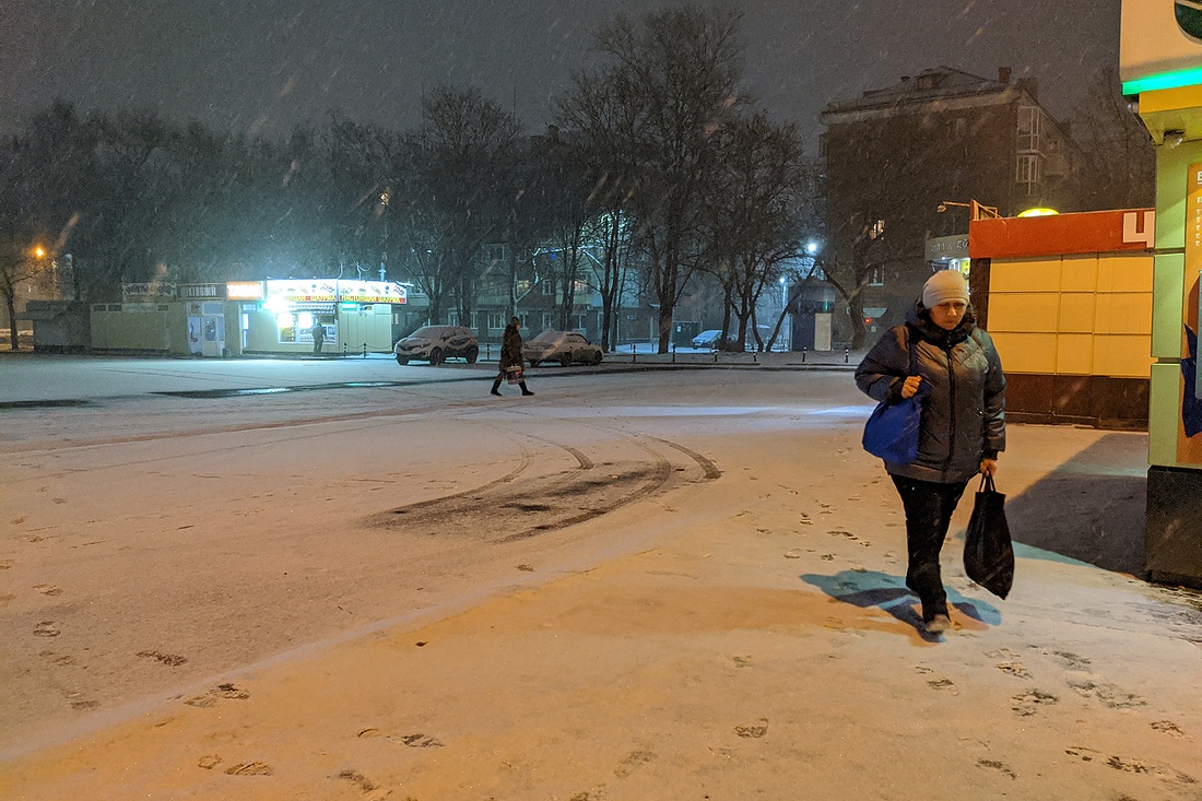 Утренний снег Утренний снег