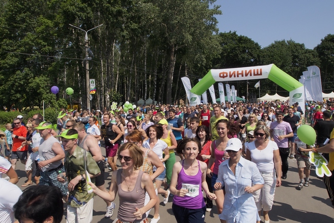 "Зелёный марафон"; фоторепортаж