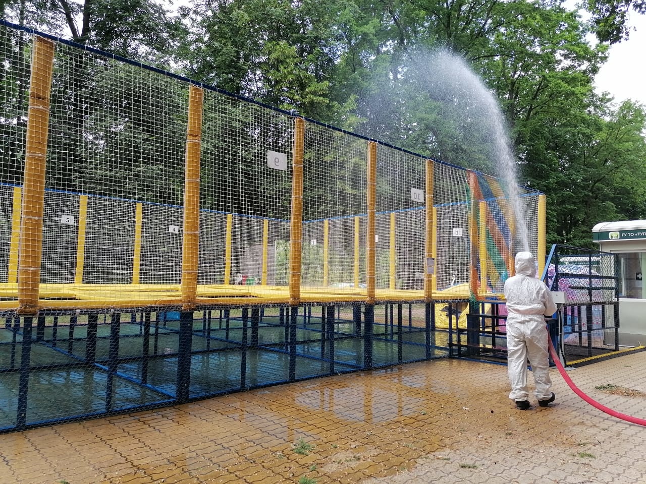 в комсомольском парке в туле