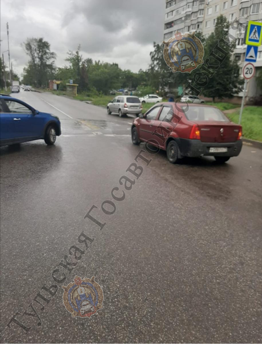 В Туле на Максима Горького пенсионер на 