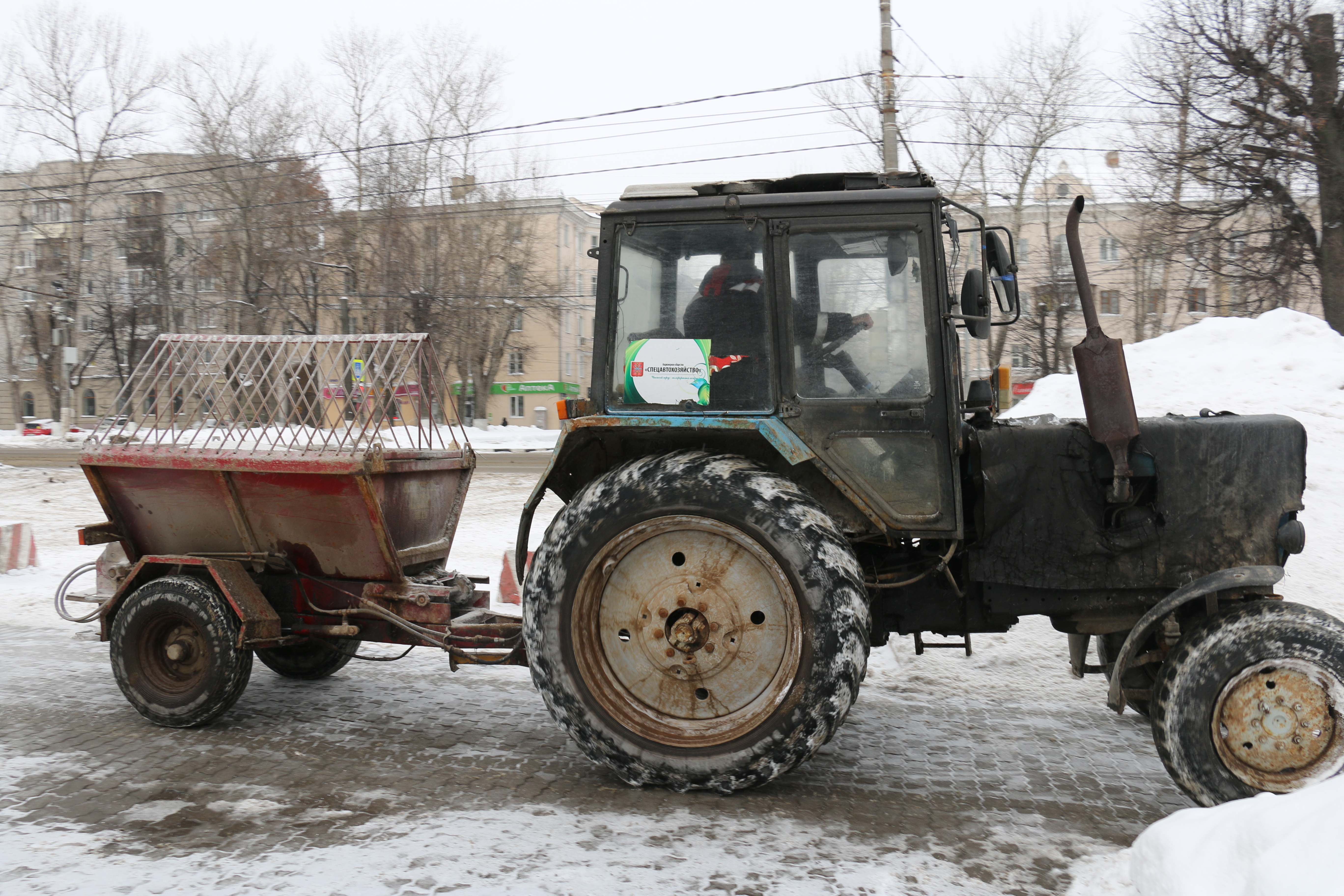 Тула утопает в последствиях снежной стихии | 25.02.2021 | Общество |  Центр71 - все новости Тулы