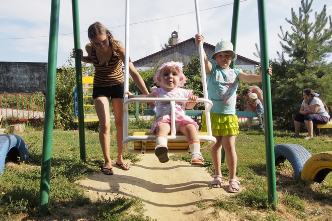 Детская площадка в Прилепах