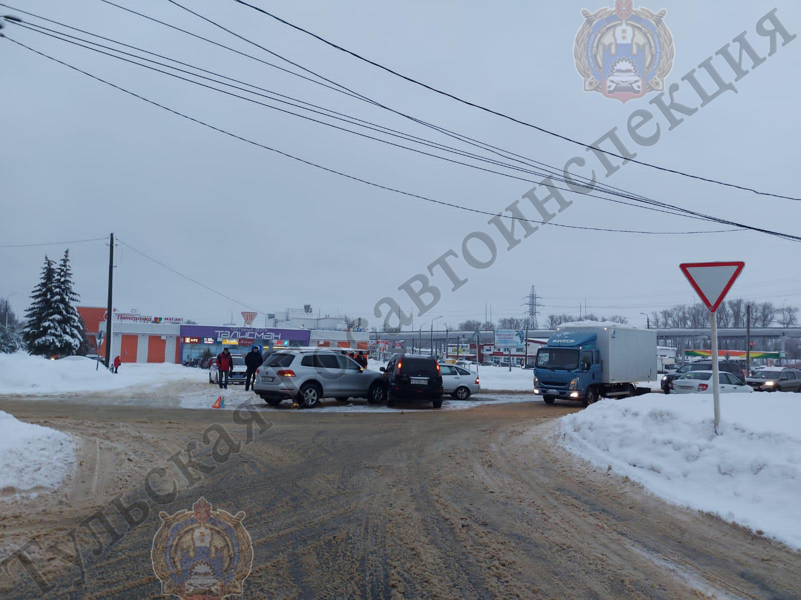 В тройном ДТП в Новомосковске пострадала 36-летняя женщина | 17.01.2022 |  Происшествия | Центр71 - все новости Тулы