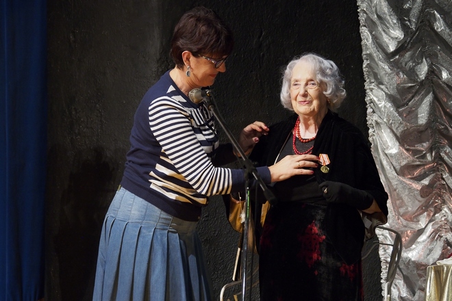 Бенефис Зинаиды Леонтьевой в честь её 95-летнего юбилея