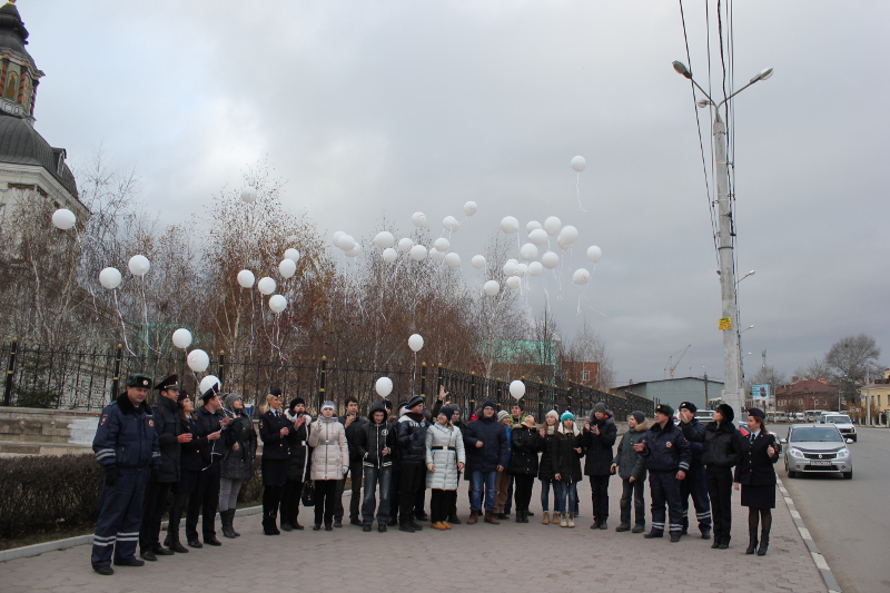 В Туле прошла акция посвященная дню памяти жертв ДТП