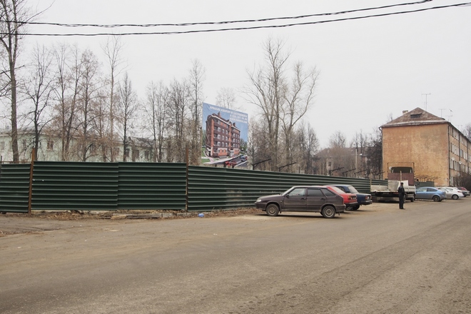 Строительство на стадионе "Кировец"
