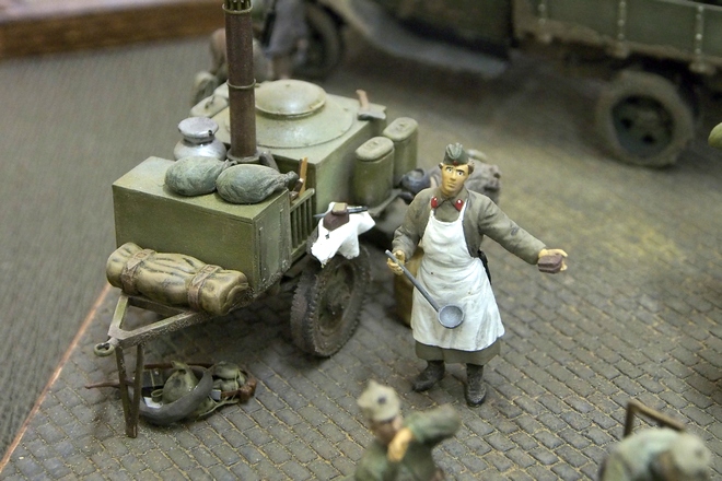 Выставка военно-исторической миниатюры; фоторепортаж