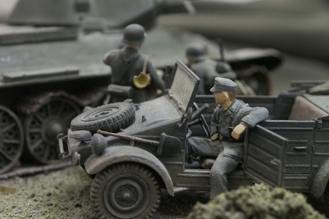 Выставка военно-исторической миниатюры; фоторепортаж