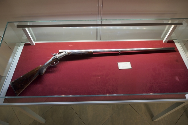 Охотничье оружие, в Музее оружия; фоторепортаж