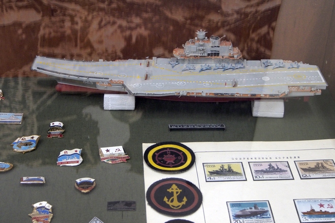 Военно-морские раритеты в Музее военной истории Тулы; фоторепортаж