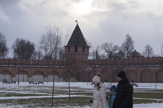 Зимние каникулы в Тульском кремле; фоторепортаж