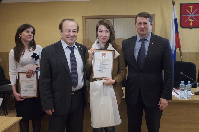 Администрация города наградила журналистов "Центр 71" и "КП": фоторепортаж