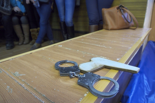 "Студенческий десант" в учебном центре УМВД; фоторепортаж "Студенческий десант" в учебном центре УМВД; фоторепортаж