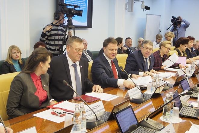 Заседание рабочей группы Совета Федерации по чернобыльским льготам