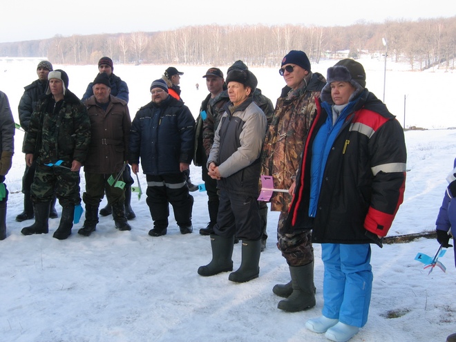 Фоторепортаж с соревнований рыбаков на реке Воронка